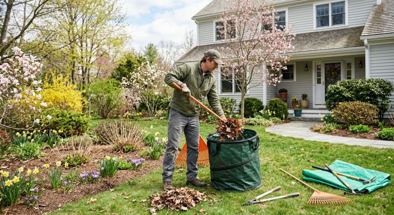Spring Garden Cleanup