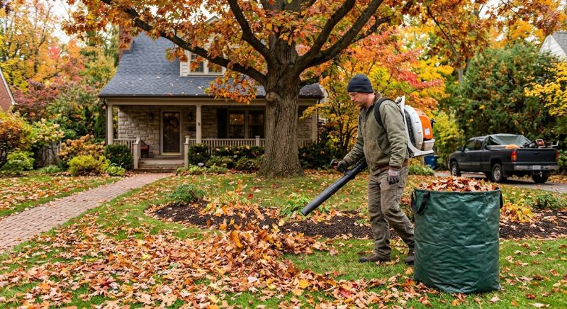 Fall Lawn Cleanup Service in Ventura County, CA